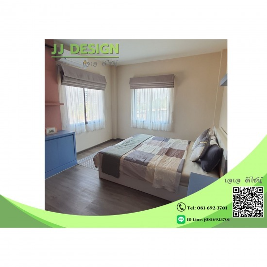 รับออกแบบติดตั้งผ้าม่าน - ร้าน เจ.เจ. ดีไซน์ - รับออกแบบติดตั้งผ้าม่าน 